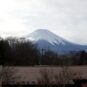 ダイニングからの富士山眺望