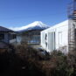 既存建物２階からの眺望　富士山、山中湖一望